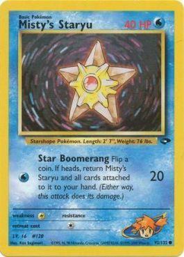 Misty's Staryu (92/132) — Gym Challenge