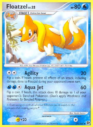 Floatzel (37/106)