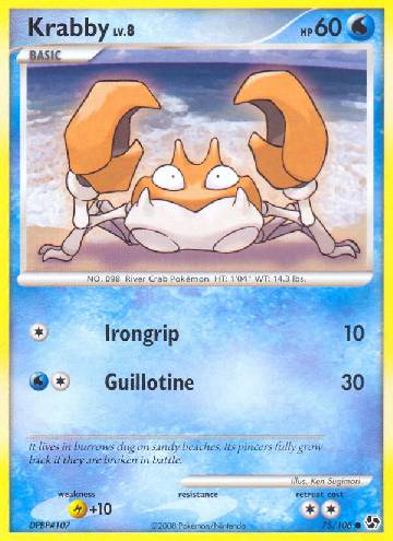 Krabby (75/106)