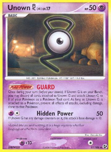 Unown G (57/106)