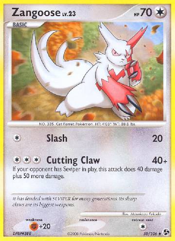 Zangoose (59/106)