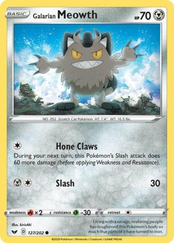 Galarian Meowth (127/027)
