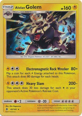 Alolan Golem (42/145)