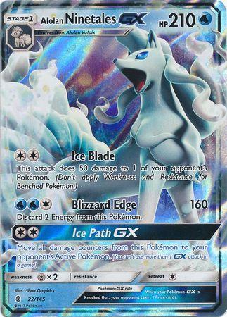 Alolan Ninetales-GX (22/145)
