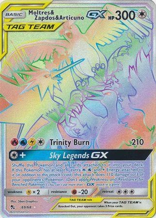 Moltres &amp; Zapdos &amp; Articuno-GX (69/68)