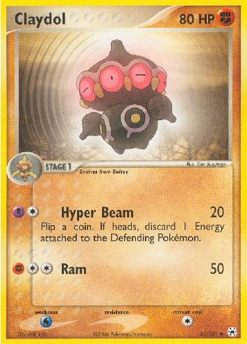 Claydol (31/101)
