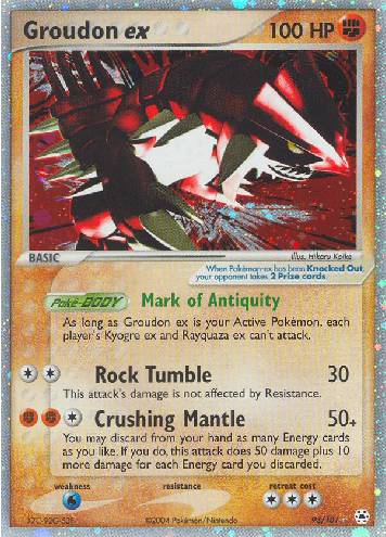Groudon ex (93/101)