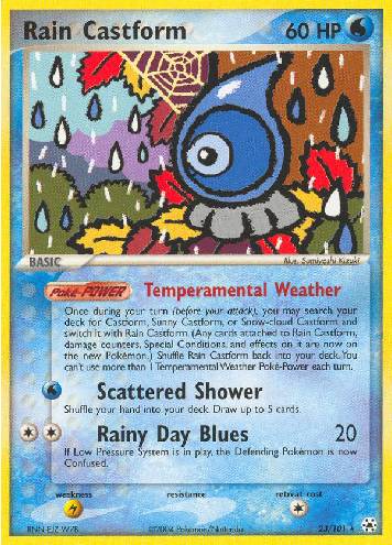 Rain Castform (23/101)