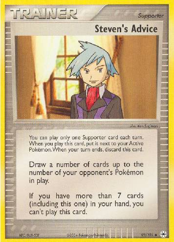 Steven's Advice (92/101)