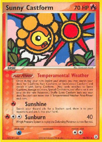Sunny Castform (26/101)