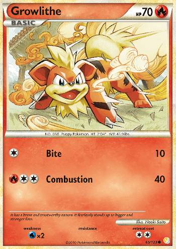Growlithe (65/123)