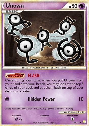 Unown FLASH (55/123)