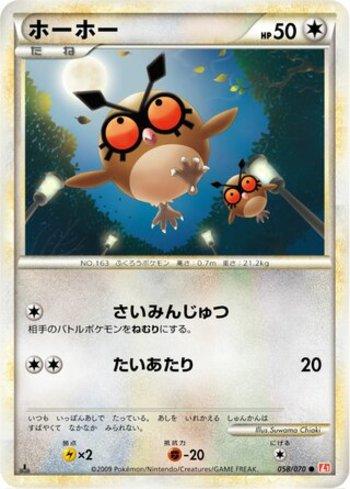 Hoothoot (058/070)