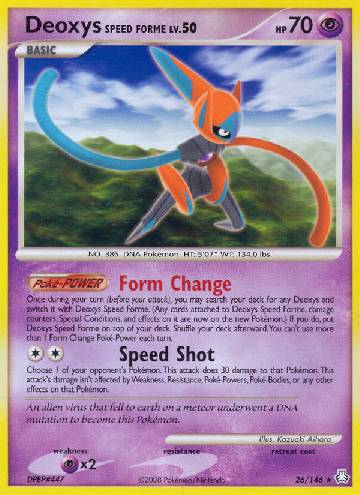Deoxys Speed Forme (26/146)