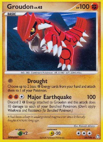 Groudon (29/146)