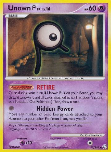 Unown R (77/146)