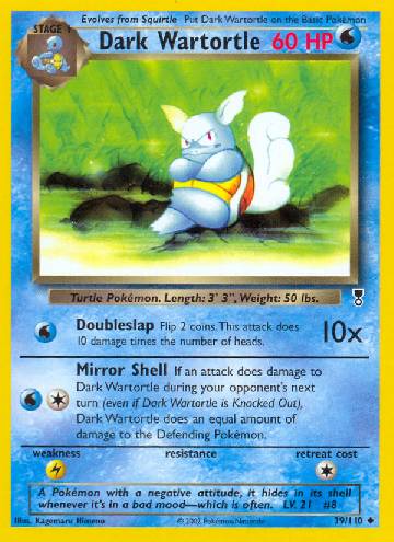 Dark Wartortle (39/110)