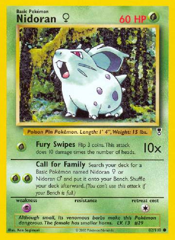 Nidoran Female (82/110)