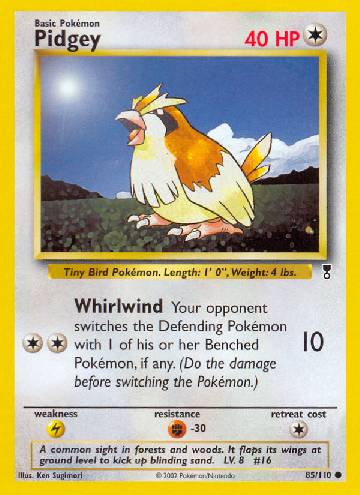 Pidgey (85/110)