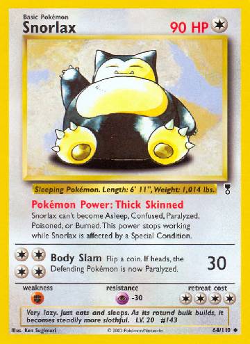 Snorlax (64/110)