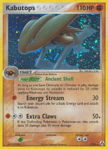 Kabutops (7/92)