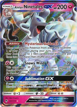 Alolan Ninetales-GX (132/214)