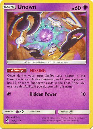 Unown (92/214)