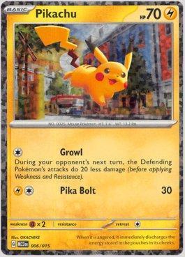Pikachu (006/015)