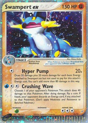 Swampert ex (95/95)