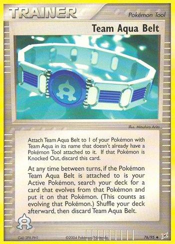 Team Aqua Belt (76/95)
