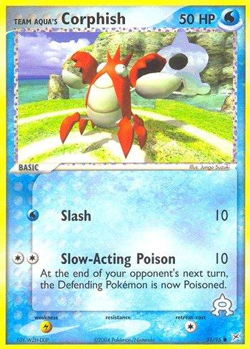 Team Aqua's Corphish (51/95)
