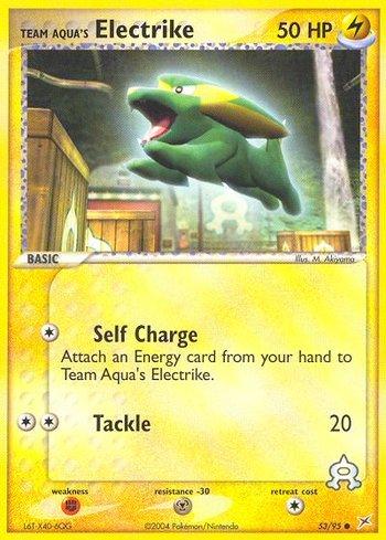 Team Aqua's Electrike (53/95)