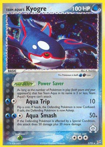 Team Aqua's Kyogre (3/95)