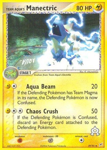 Team Aqua's Manectric (29/95)
