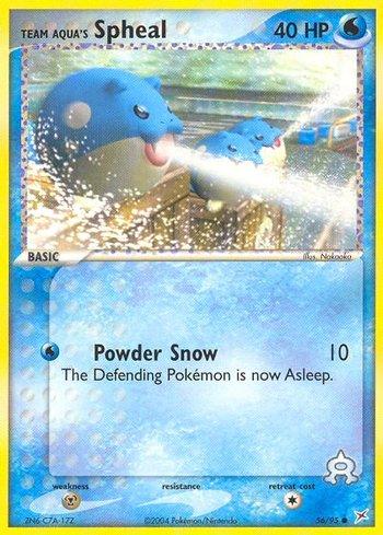 Team Aqua's Spheal (56/95)