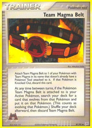 Team Magma Belt (81/95)