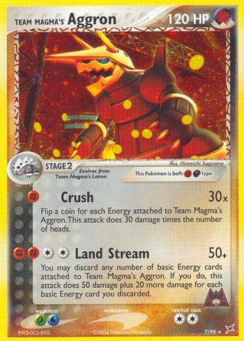 Team Magma's Aggron (7/95)