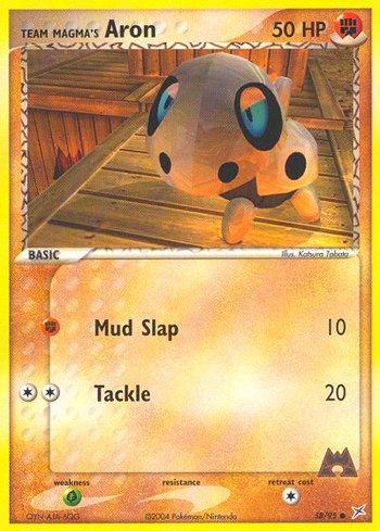 Team Magma's Aron (58/95)