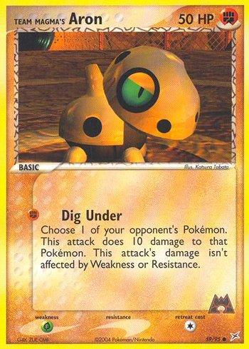 Team Magma's Aron (59/95)