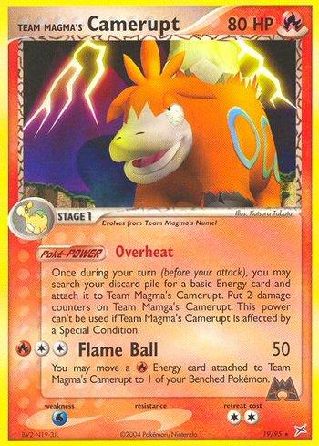 Team Magma's Camerupt (19/95)