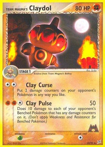 Team Magma's Claydol (33/95)