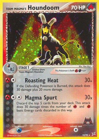 Team Magma's Houndoom (10/95)