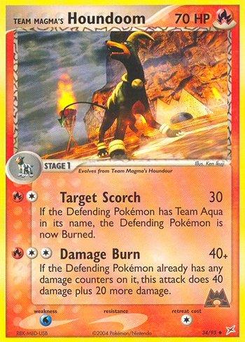 Team Magma's Houndoom (34/95)