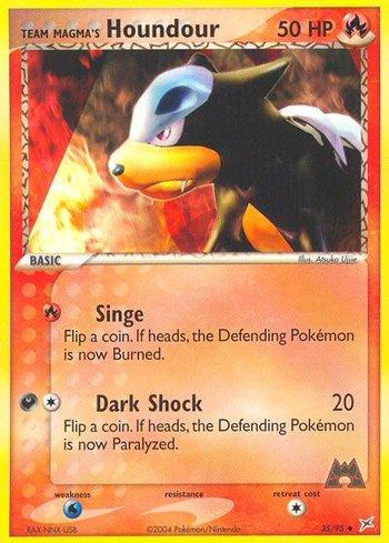 Team Magma's Houndour (35/95)