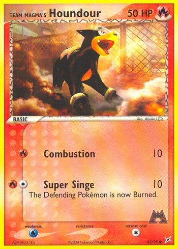 Team Magma's Houndour (62/95)