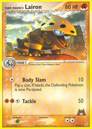 Team Magma's Lairon (20/95)