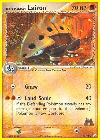 Team Magma's Lairon (36/95)