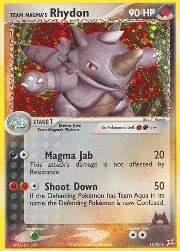 Team Magma's Rhydon (11/95)