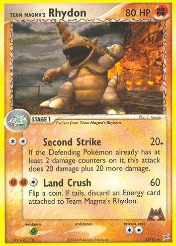 Team Magma's Rhydon (22/95)