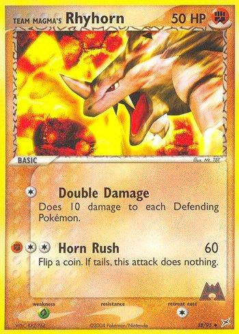 Team Magma's Rhyhorn (38/95)
